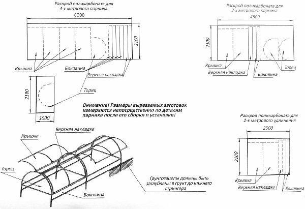 Робимо простий парник з поліпропіленових труб своїми руками